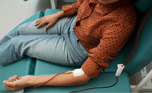 75+ blood donation camps