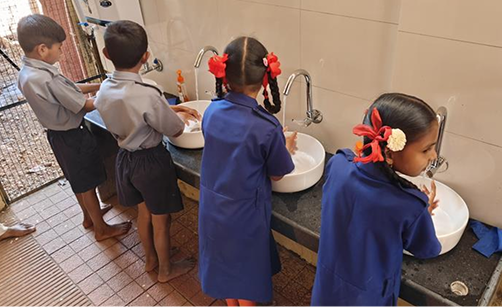 Hand hygiene sessions